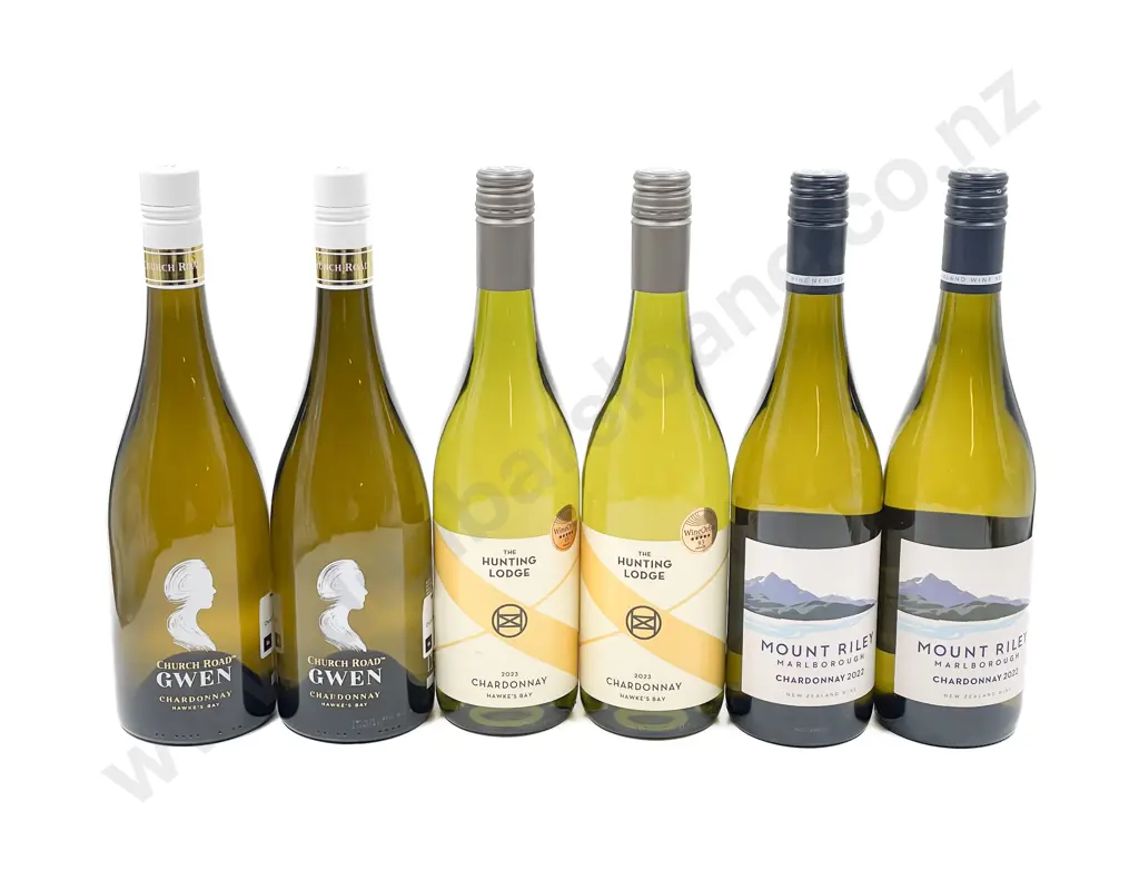 NZ Six Assorted Chardonnay Image 1++