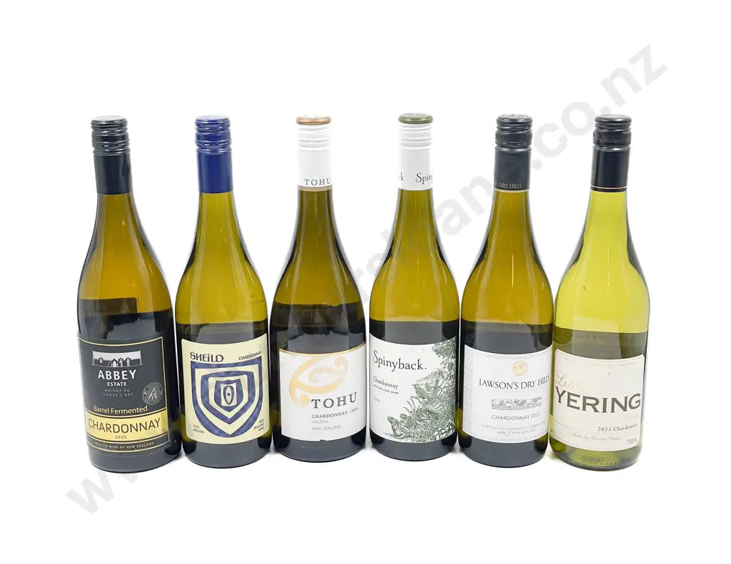 NZ Six Assorted Chardonnay Image 1++