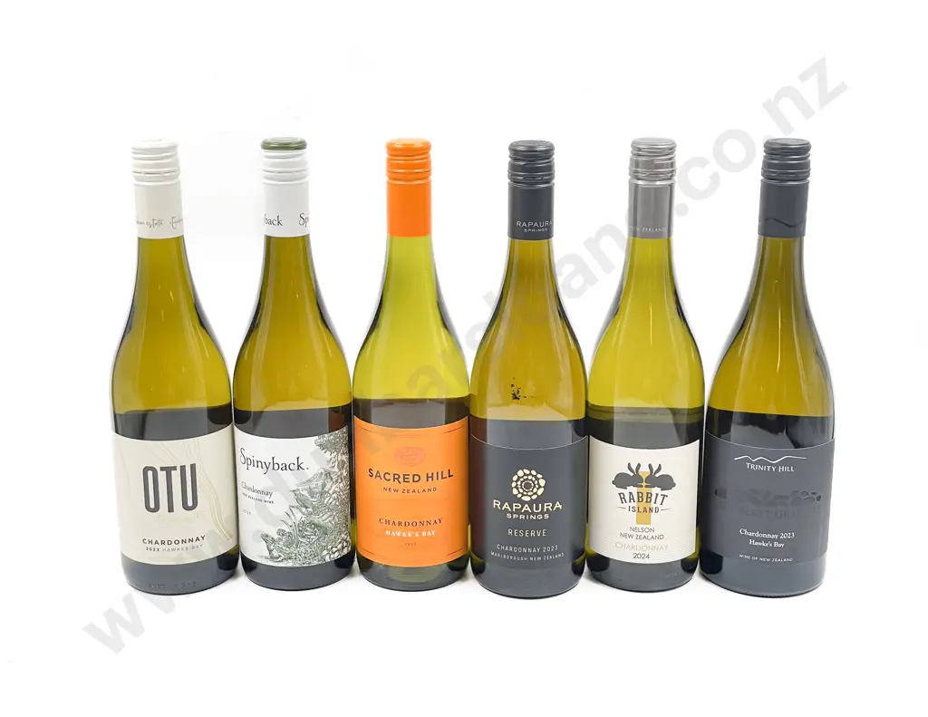 NZ Six Assorted Chardonnay Image 1++