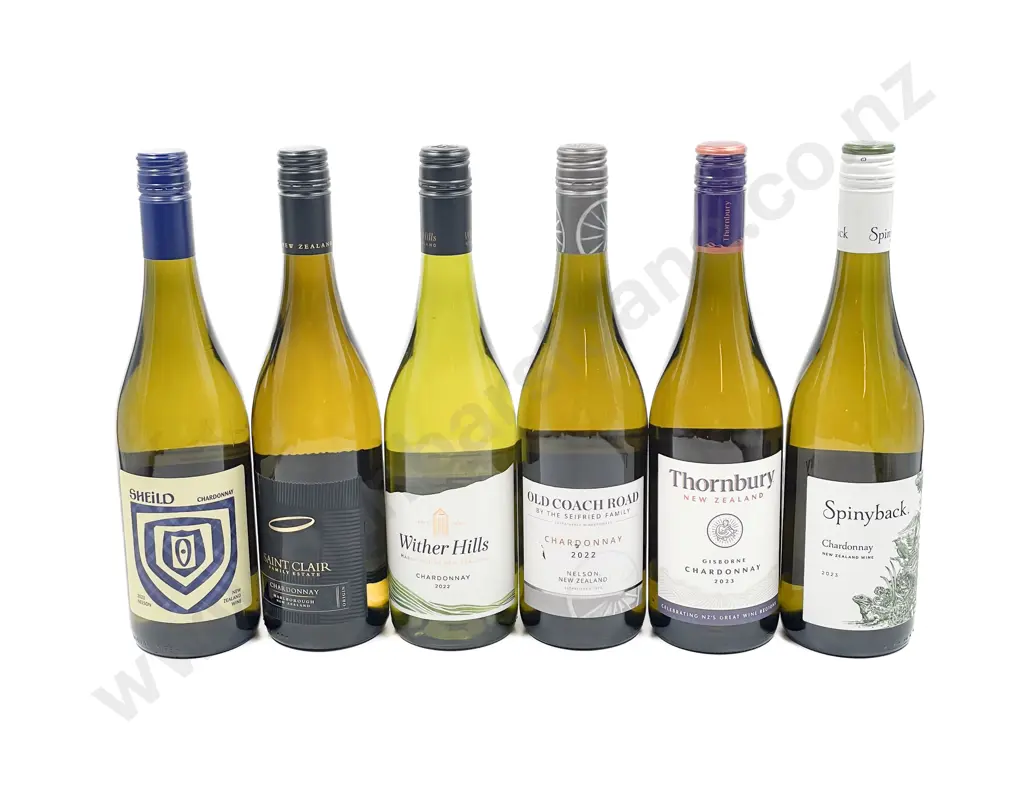 NZ Six Assorted Chardonnay Image 1++