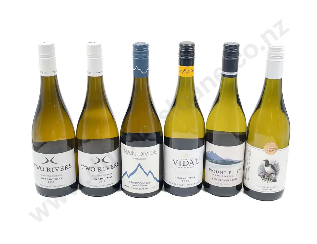 NZ Six Assorted Chardonnay Image 1++