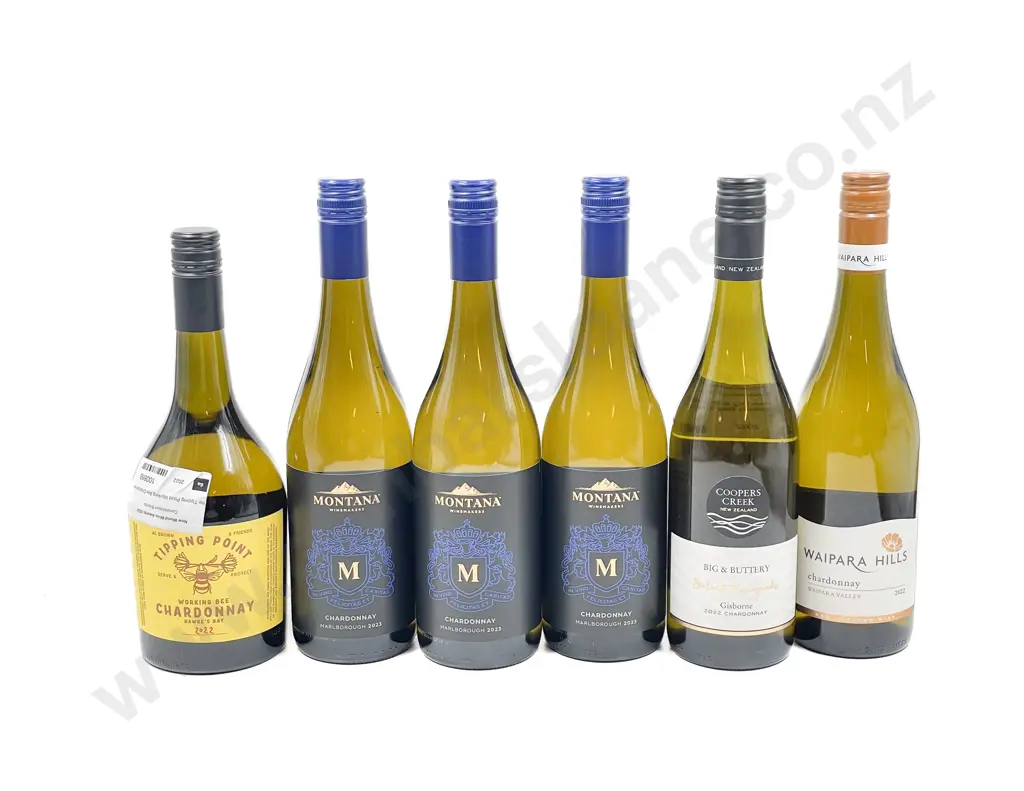 NZ Six Assorted Chardonnay Image 1++