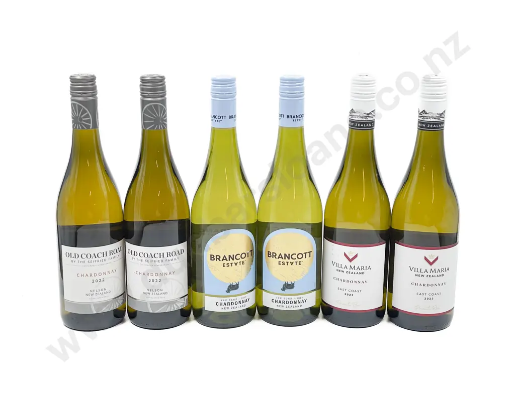 NZ Six Assorted Chardonnay Image 1++