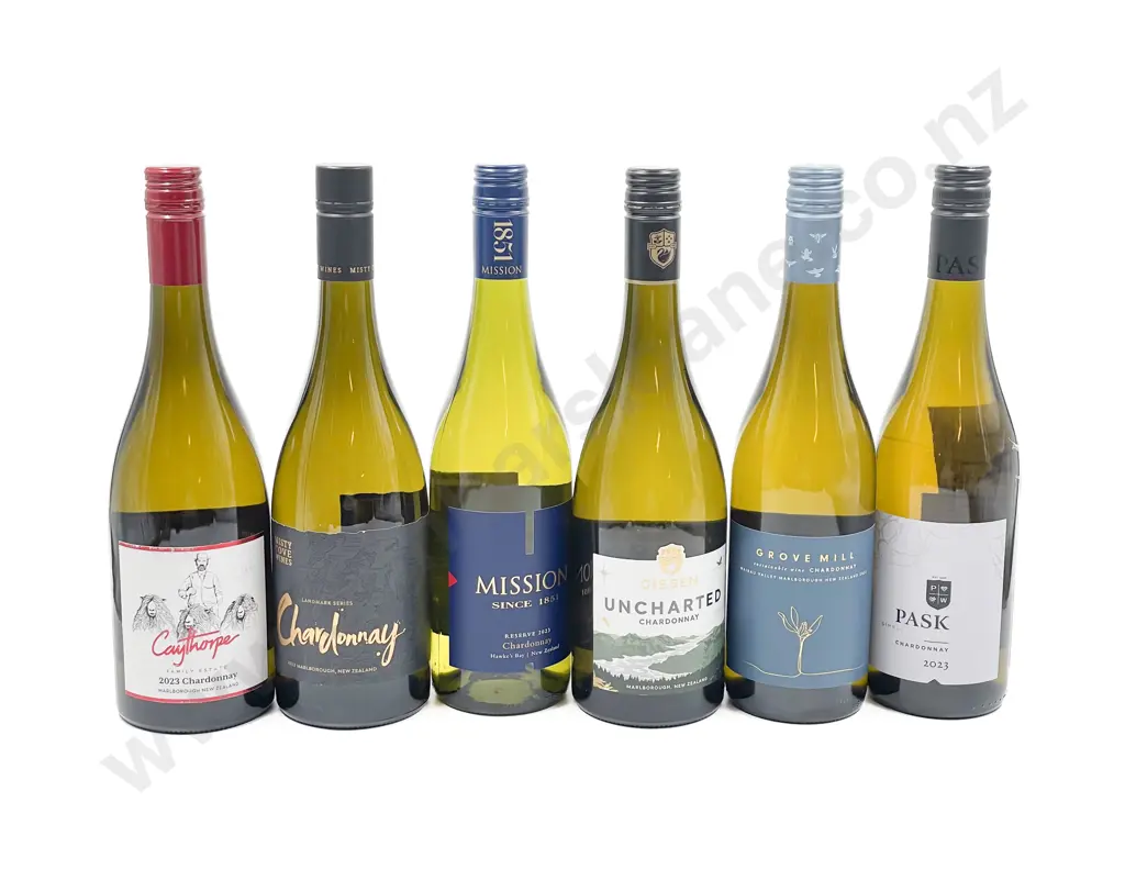 NZ Six Assorted Chardonnay Image 1++