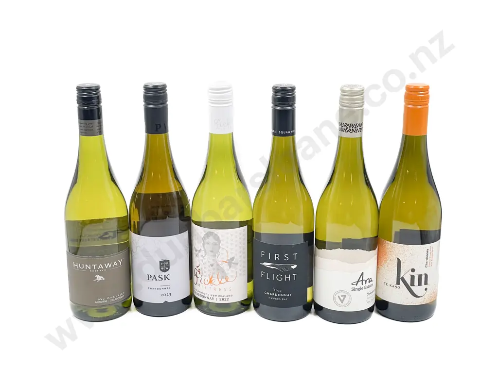 NZ Six Assorted Chardonnay Image 1++