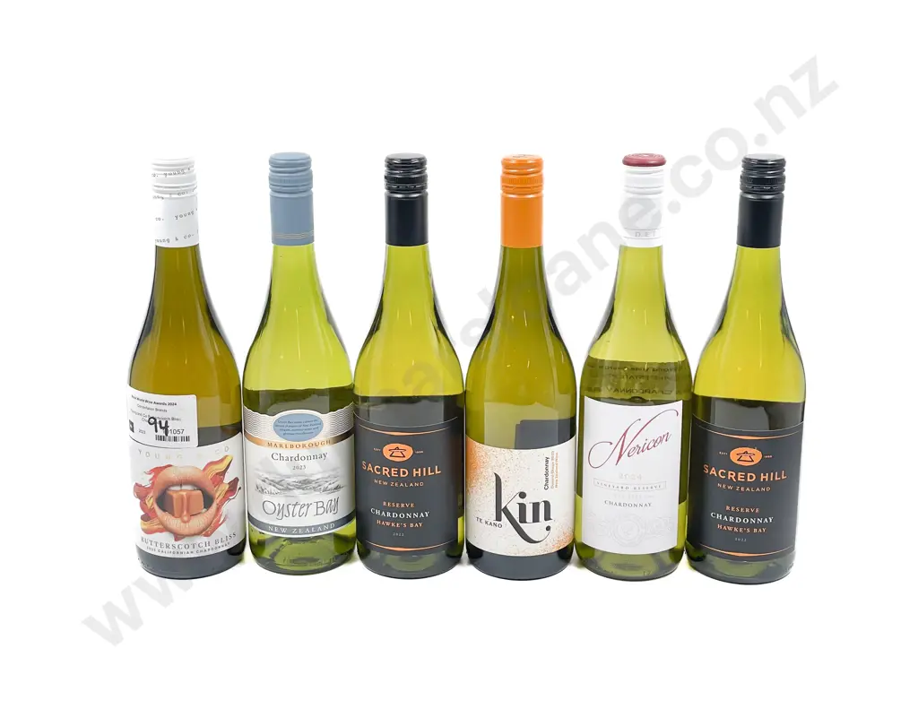 NZ Six Assorted Chardonnay Image 1++