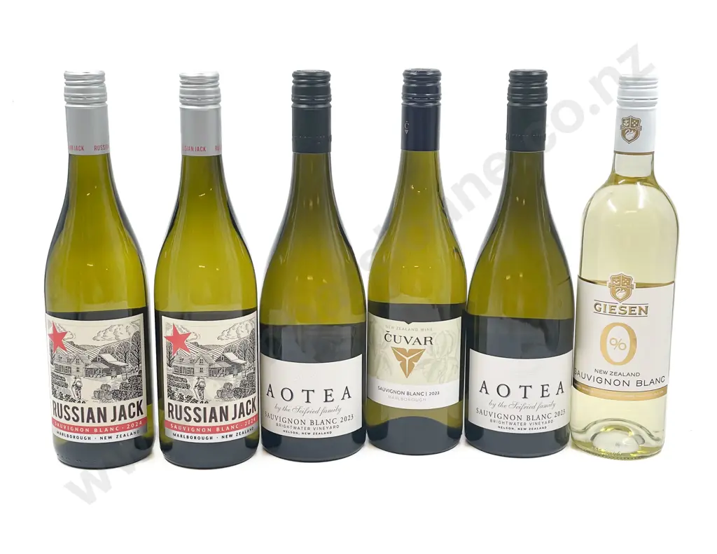 NZ Six Assorted Sauvignon Blanc Image 1++