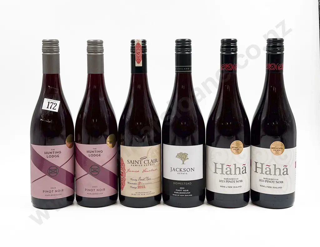 NZ Six Assorted Pinot Noir Image 1++