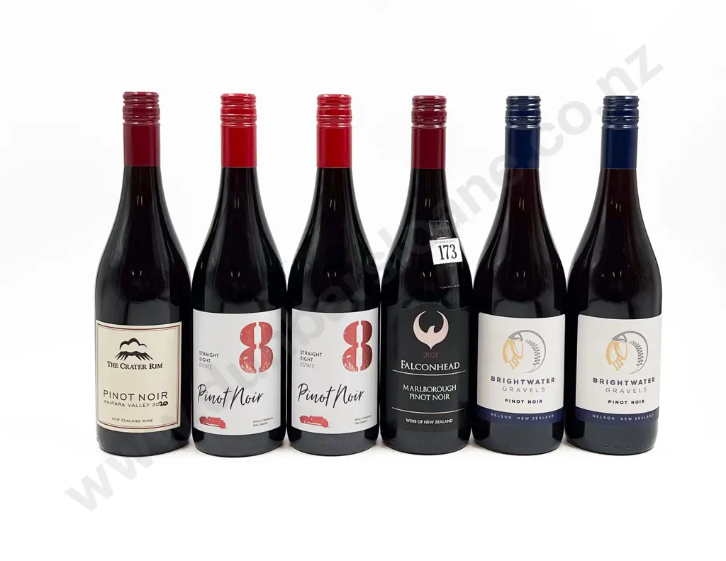 NZ Six Assorted Pinot Noir Image 1++