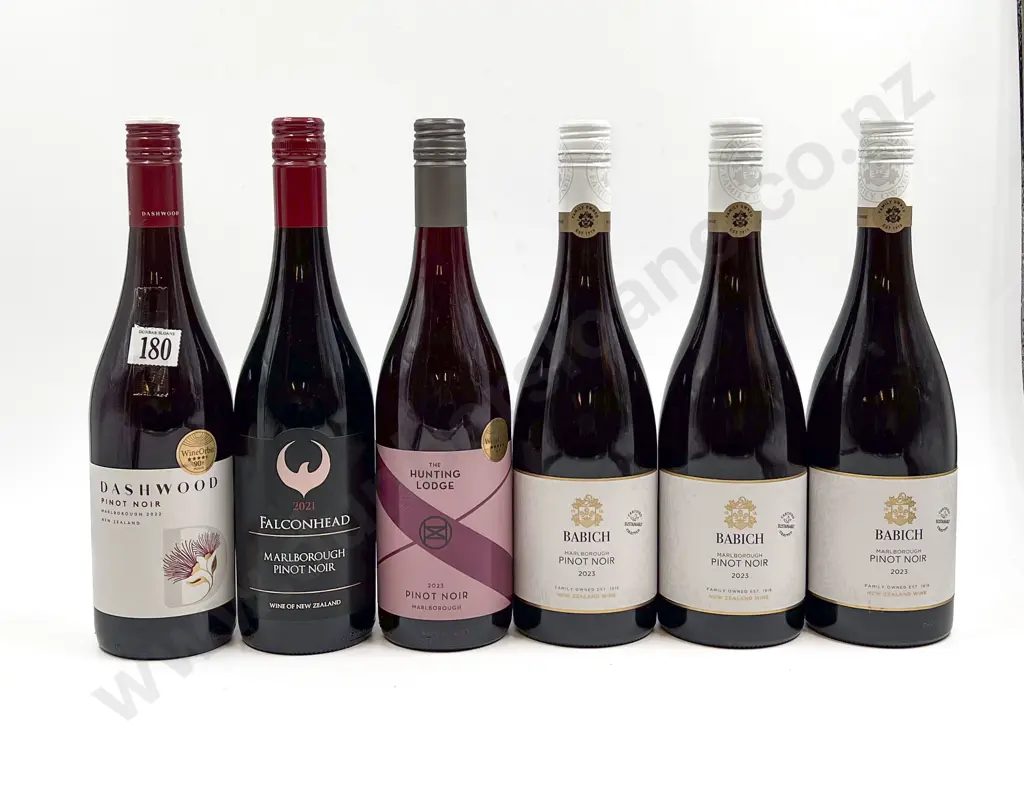 NZ Six Assorted Pinot Noir Image 1++