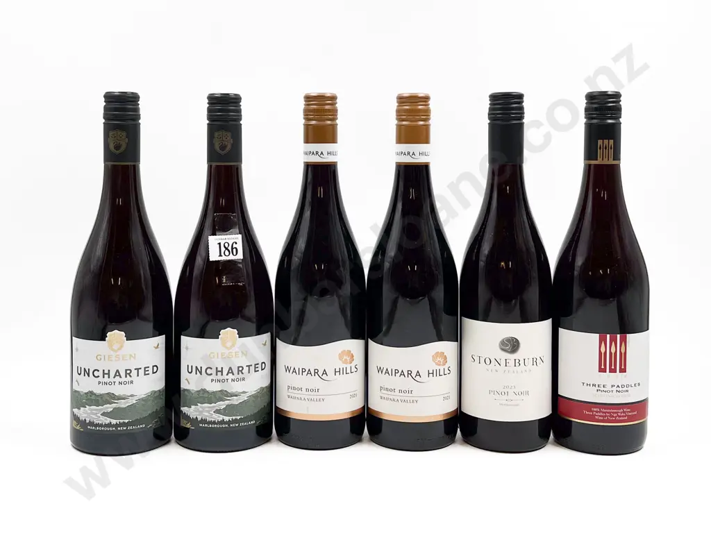 NZ Six Assorted Pinot Noir Image 1++