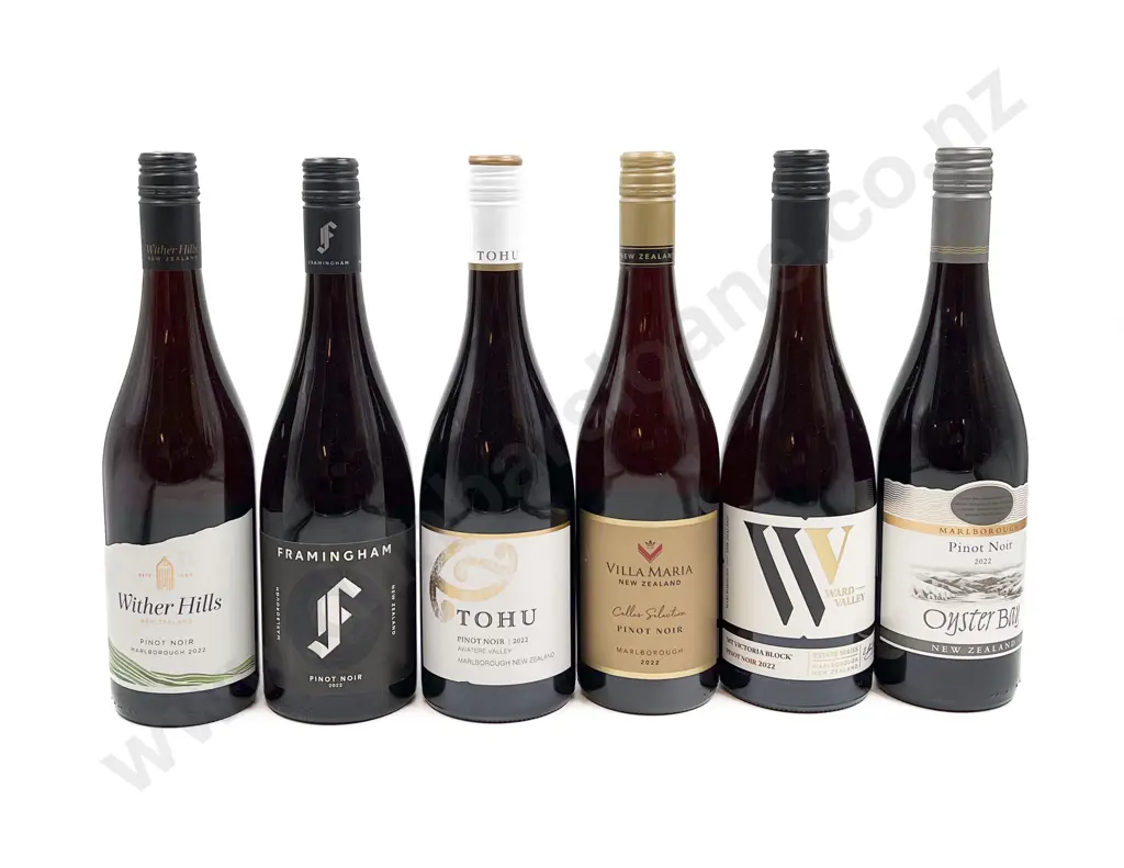 NZ Six Assorted Pinot Noir Image 1++