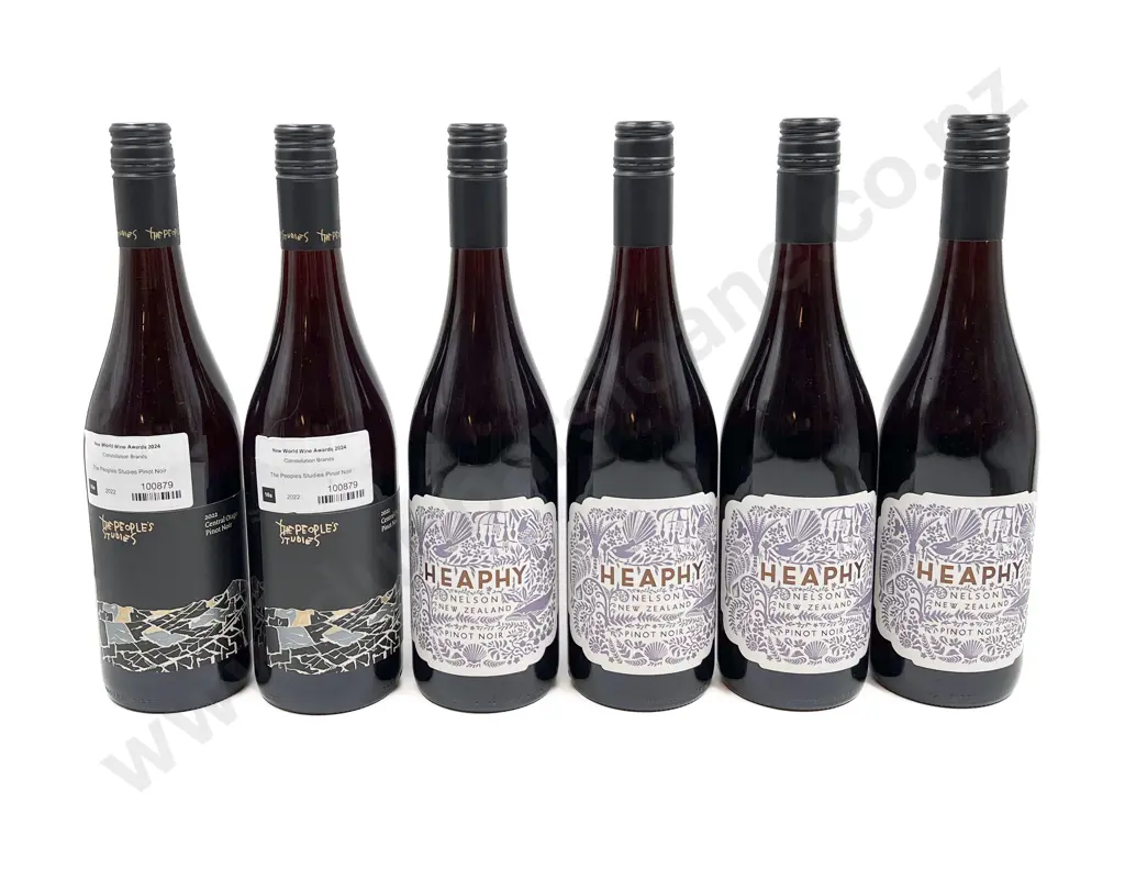 NZ Six Assorted Pinot Noir Image 1++