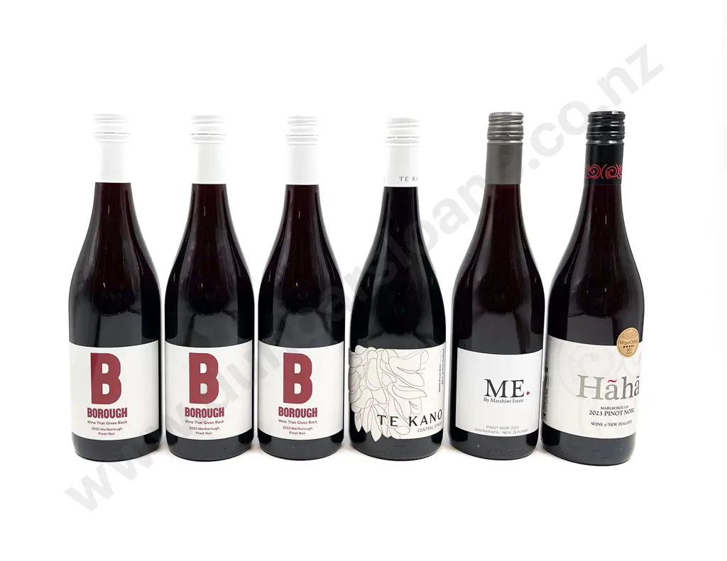 NZ Six Assorted Pinot Noir Image 1++