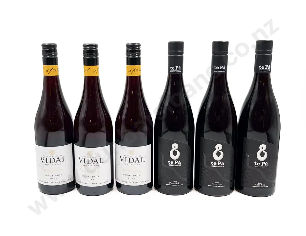 NZ Six Assorted Pinot Noir Image 1++