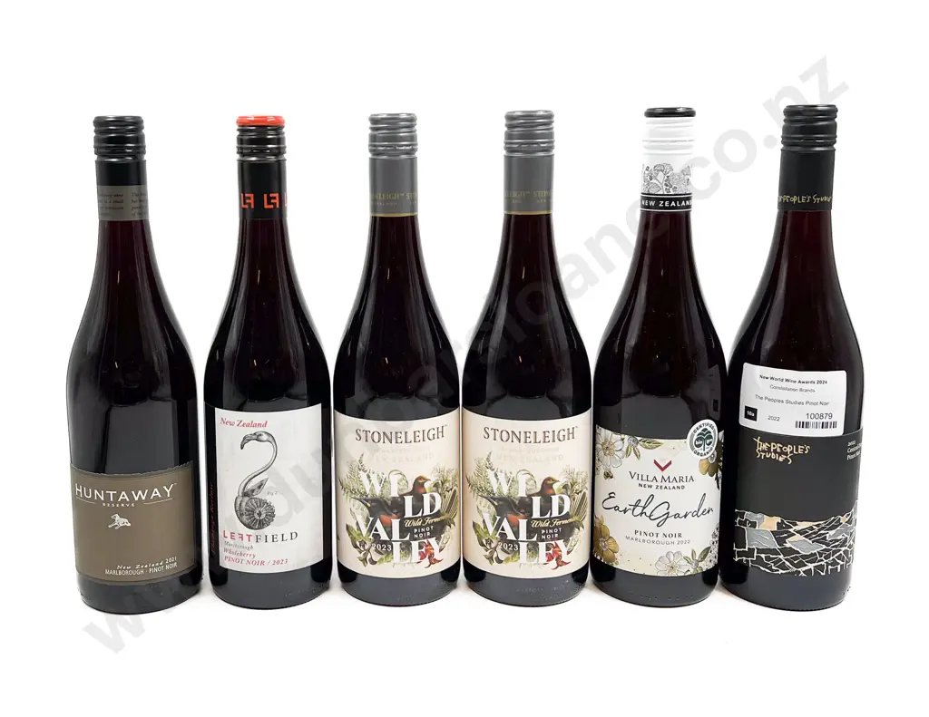 NZ Six Assorted Pinot Noir Image 1++