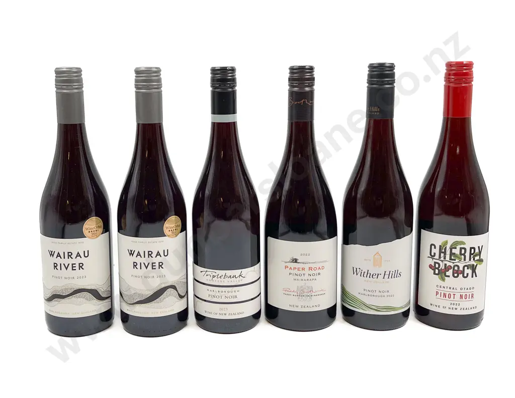 NZ Six Assorted Pinot Noir Image 1++