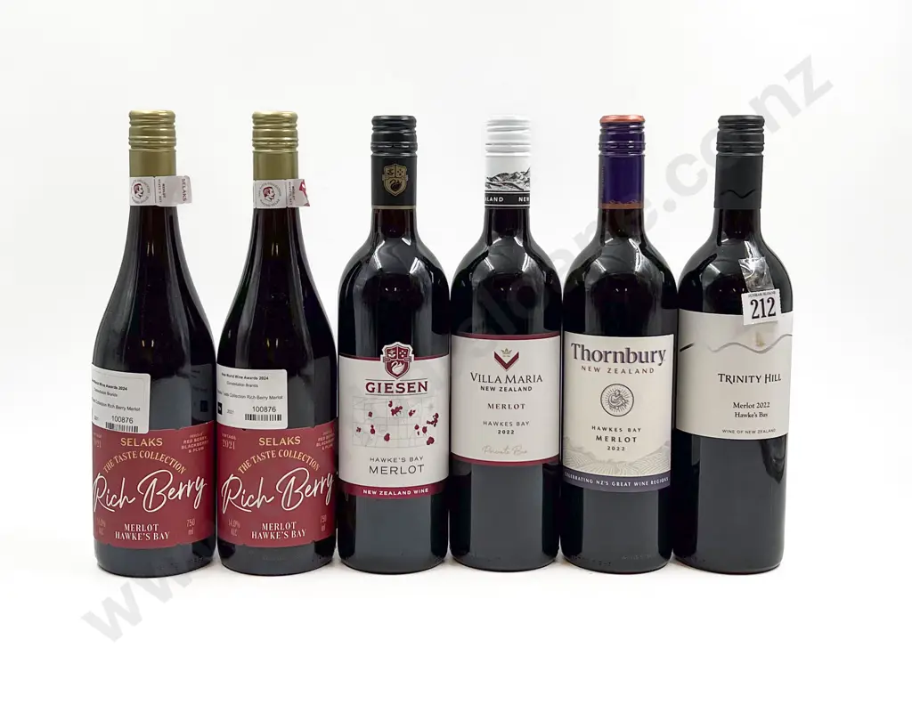 NZ Six Assorted Merlot Image 1++
