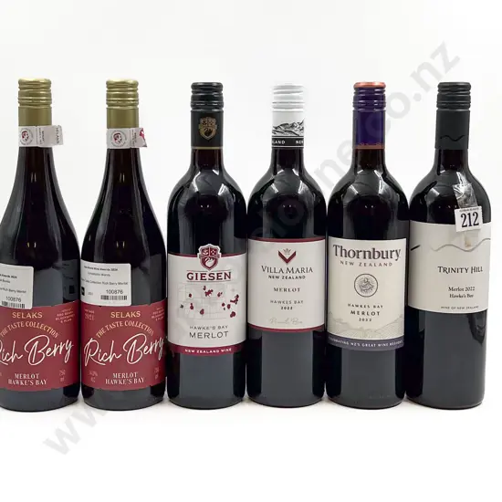 NZ Six Assorted Merlot