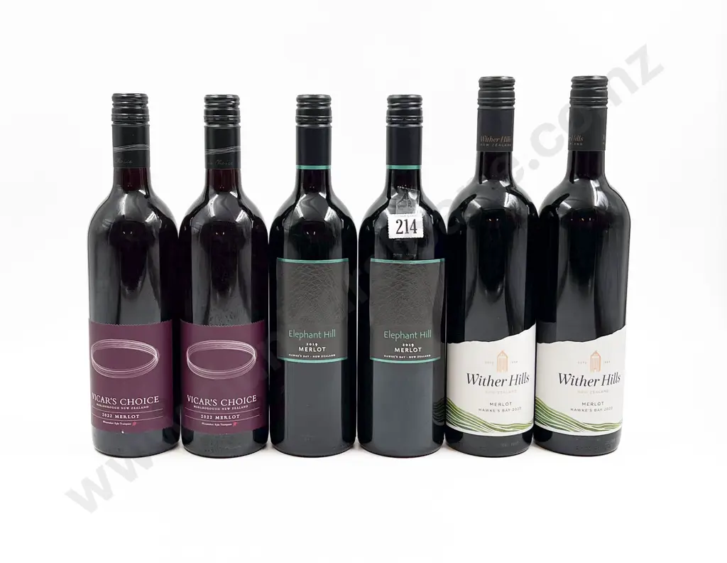 NZ Six Assorted Merlot Image 1++