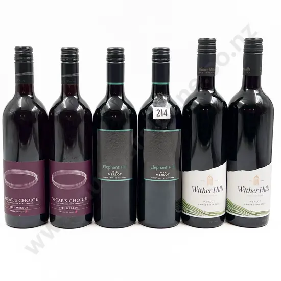 NZ Six Assorted Merlot