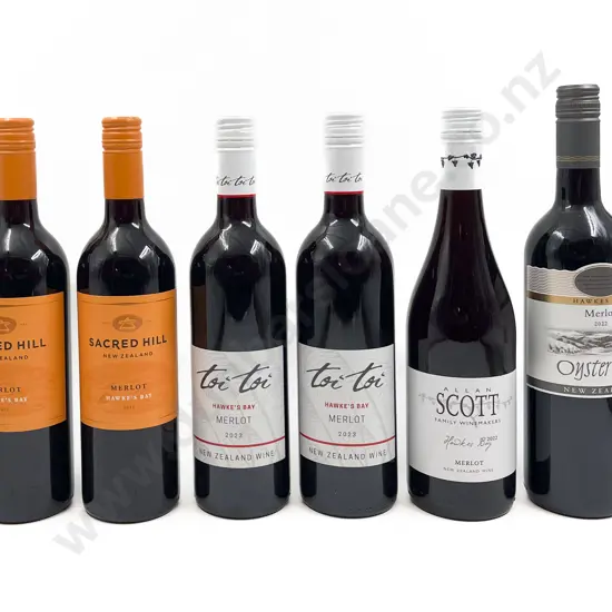 NZ Six Assorted Merlot