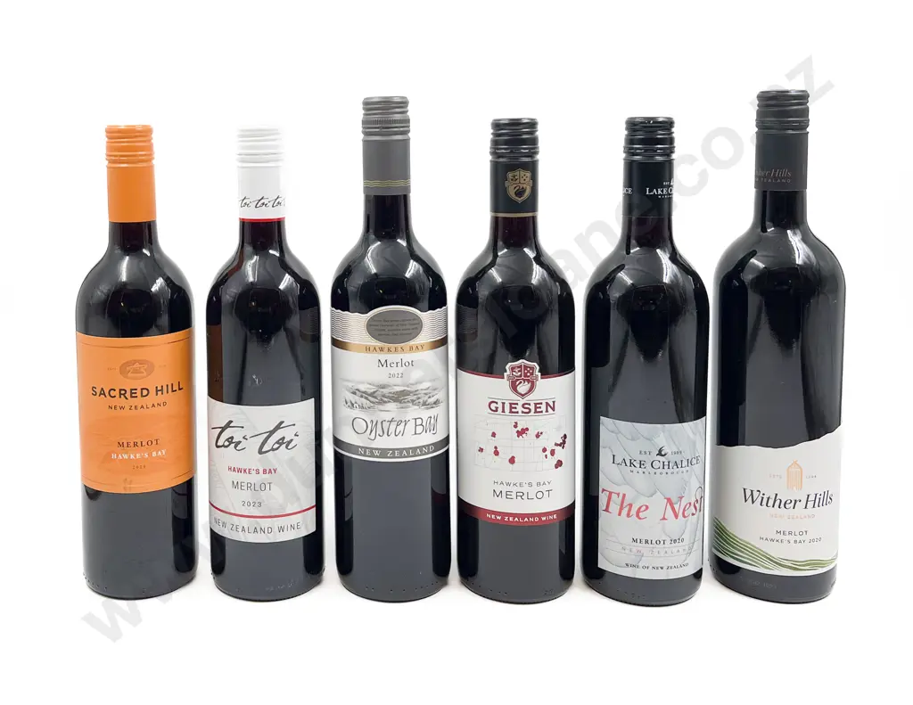NZ Six Assorted Merlot Image 1++