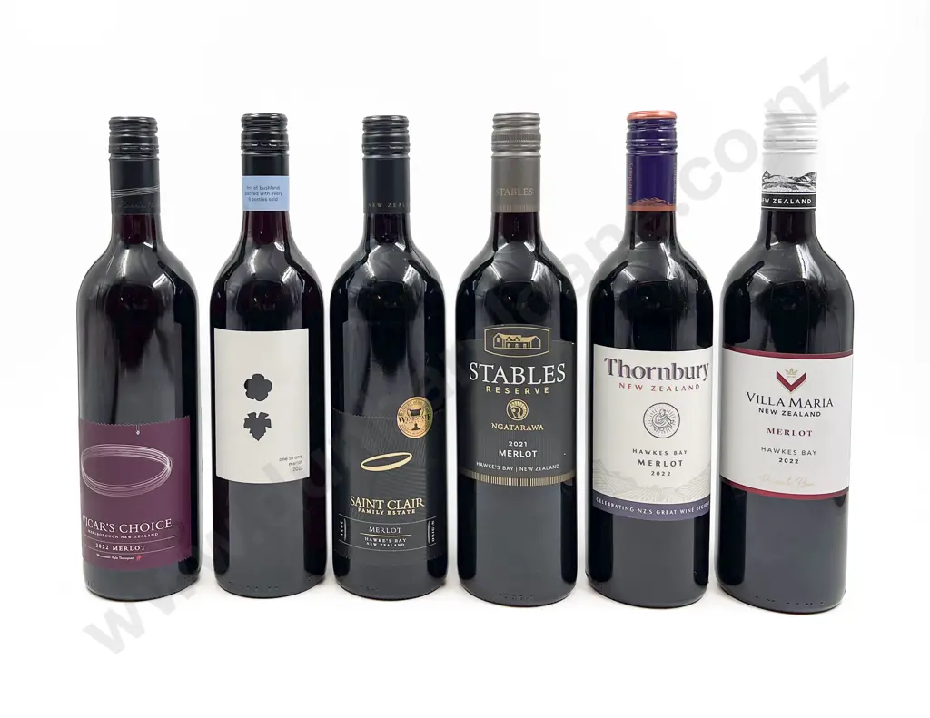 NZ Six Assorted Merlot Image 1++