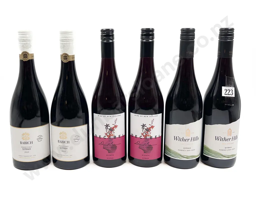 NZ Six Assorted Syrah Image 1++