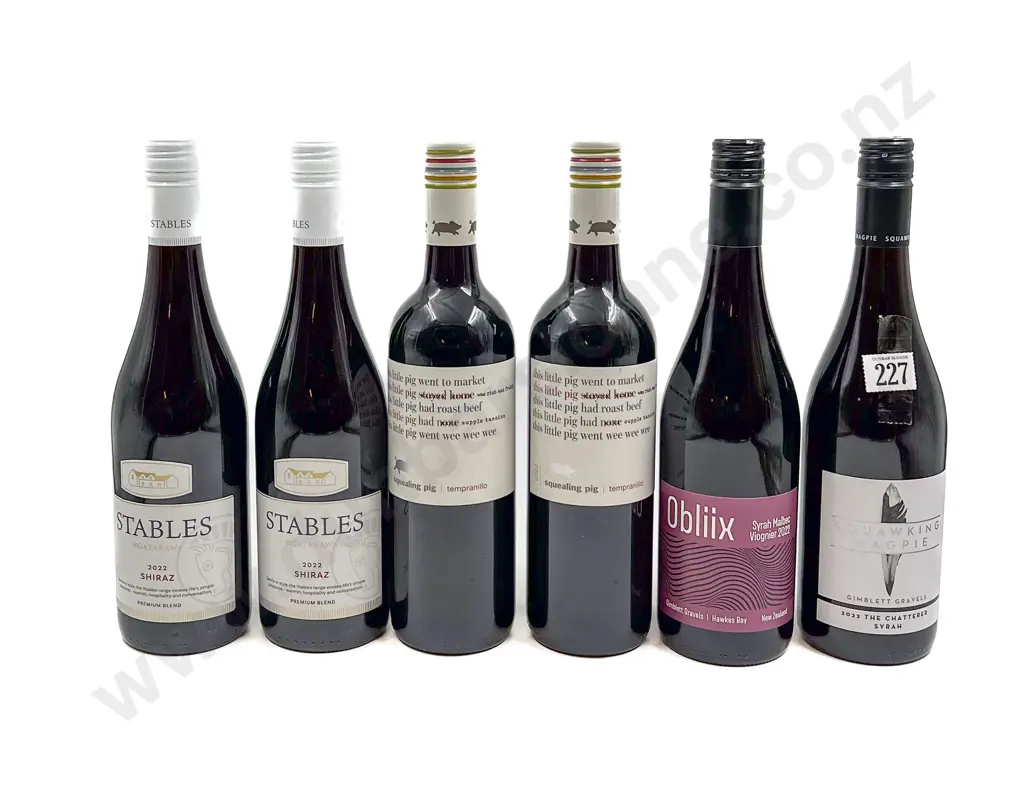 NZ Six Assorted Red Blends Image 1++
