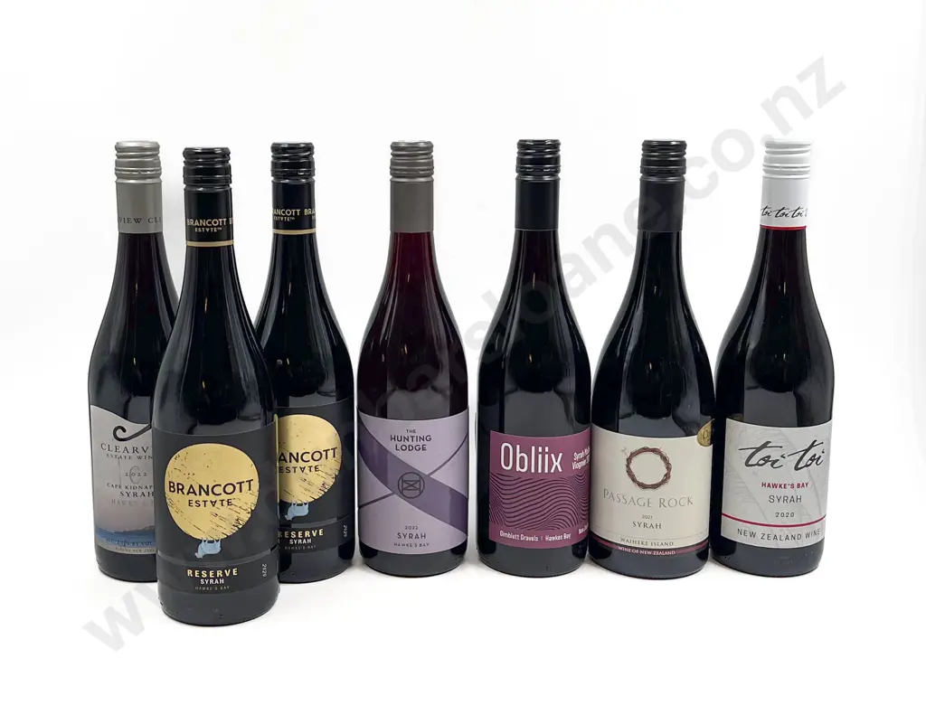 NZ Seven Assorted Syrah Image 1++
