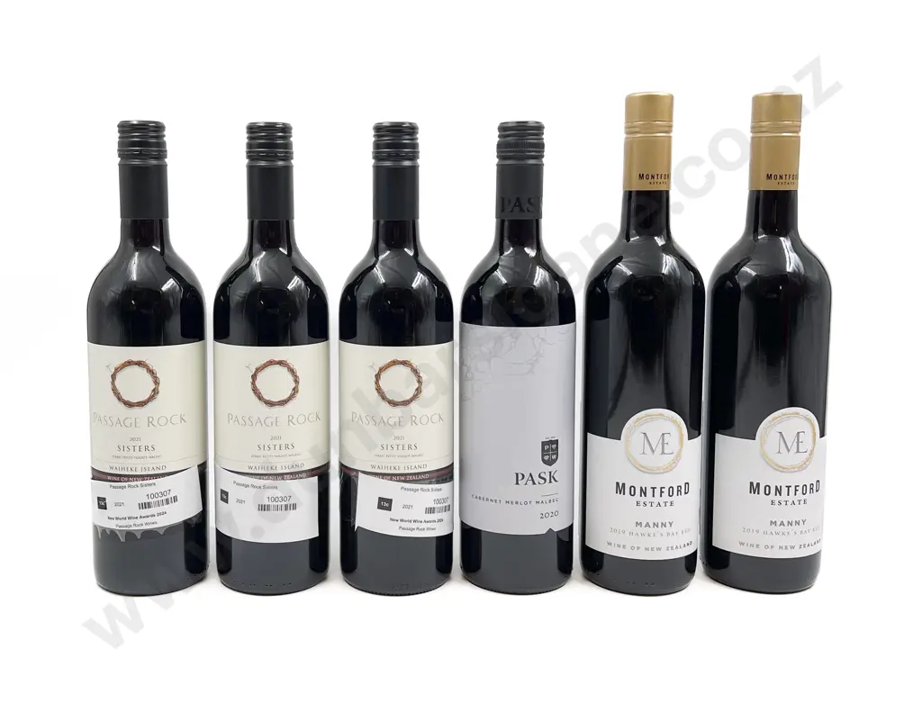 NZ Six Assorted Red Blends Image 1++