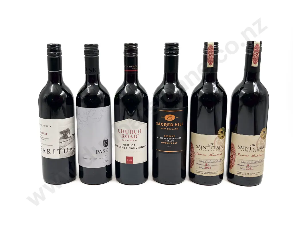 NZ Six Assorted Red Blends Image 1++