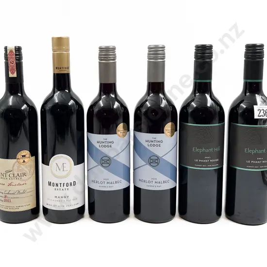 NZ Six Assorted Red Blends