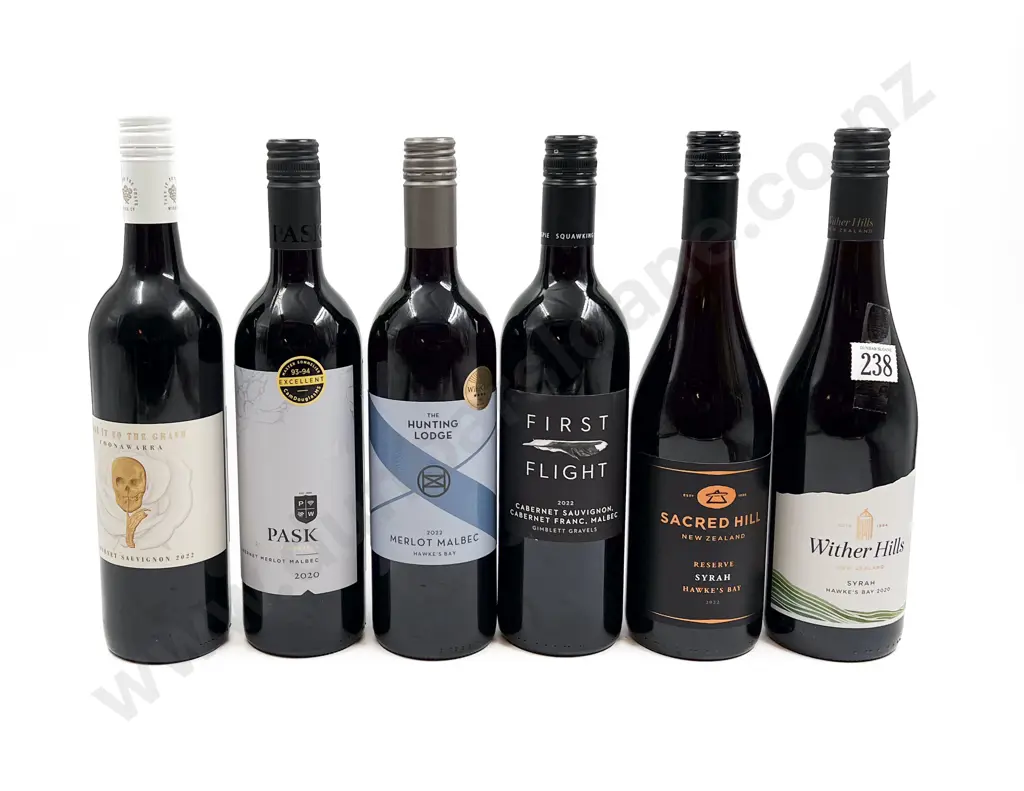 NZ Six Assorted Red Blends Image 1++