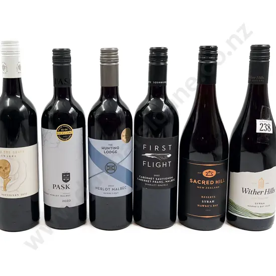 NZ Six Assorted Red Blends