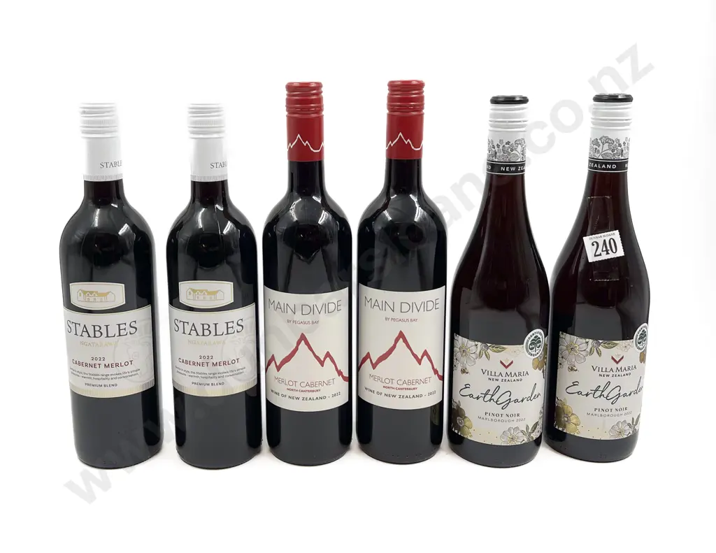 NZ Six Assorted Red Blends Image 1++