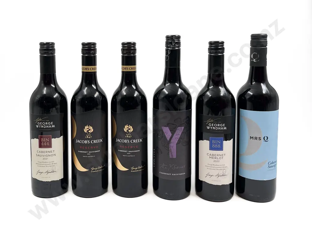 AUST Six Assorted Red Blends Image 1++