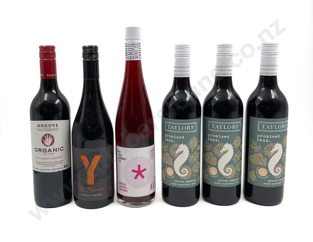 AUST Six Assorted Red Blends Image 1++