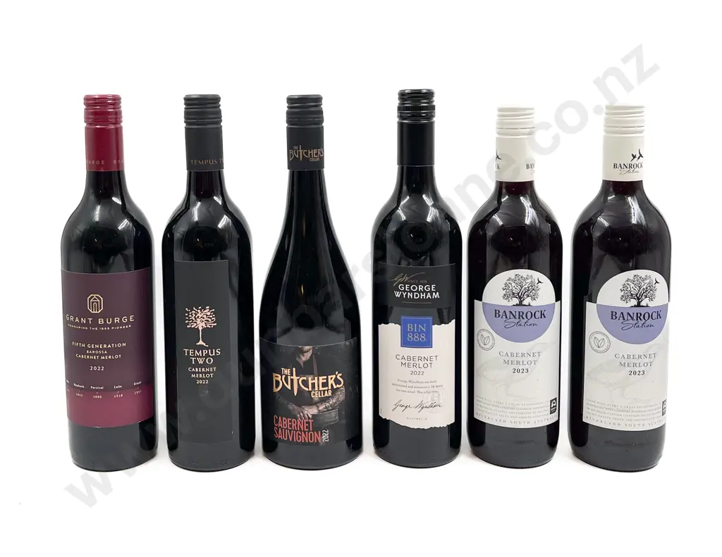 AUST Six Assorted Red Blends Image 1++