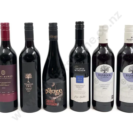AUST Six Assorted Red Blends