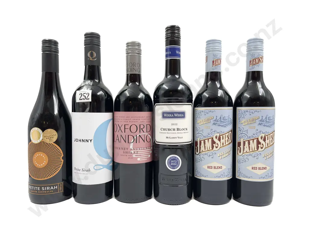 AUST Six Assorted Red Blends Image 1++