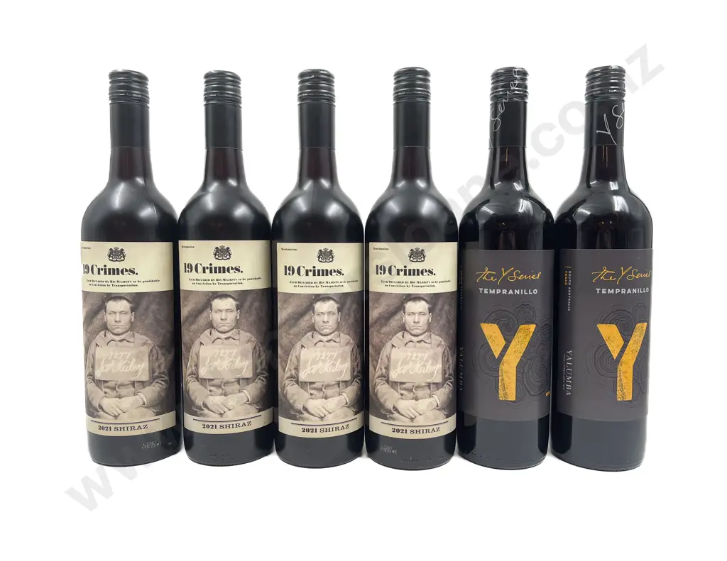 AUST Six Assorted Red Blends Image 1++