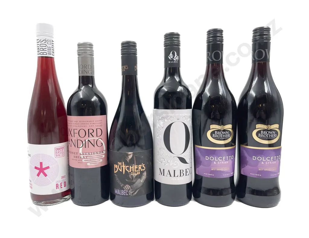 AUST Seven Assorted Red Blends Image 1++