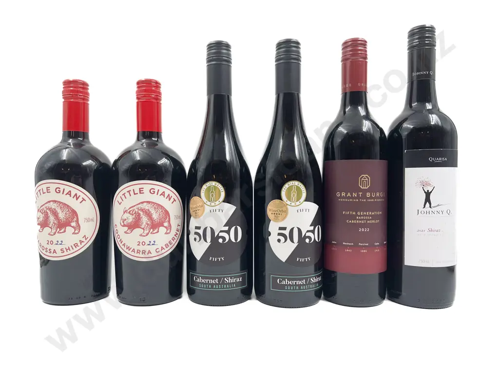 AUST Six Assorted Red Blends Image 1++