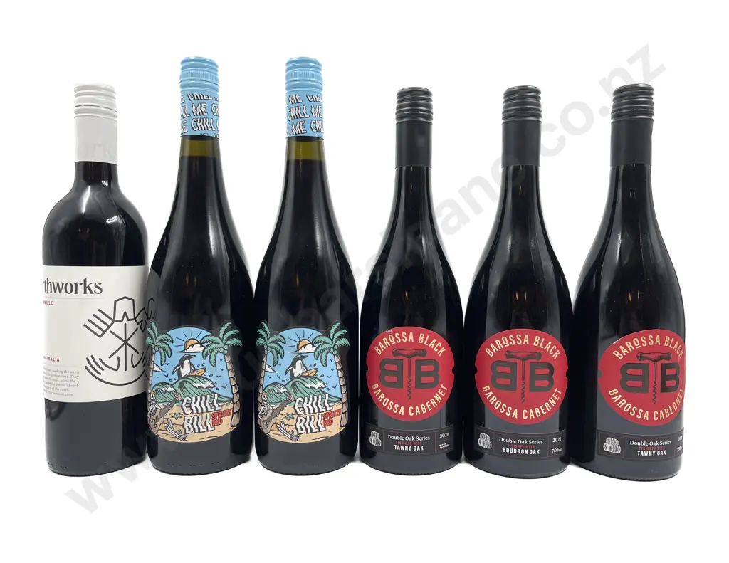 AUST Six Assorted Red Blends Image 1++