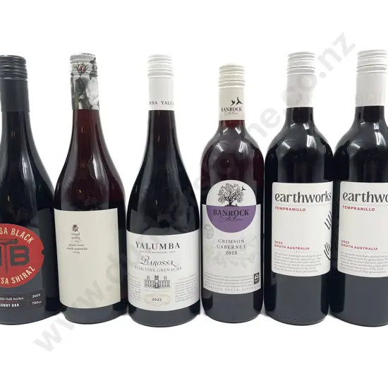 AUST Six Assorted Red Blends
