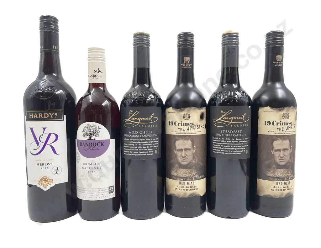 AUST Six Assorted Red Blends Image 1++