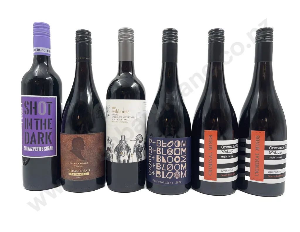 AUST Six Assorted Red Blends Image 1++
