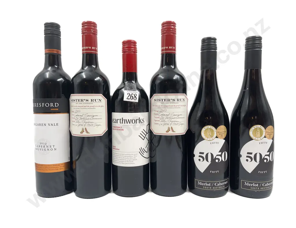 AUST Six Assorted Red Blends Image 1++